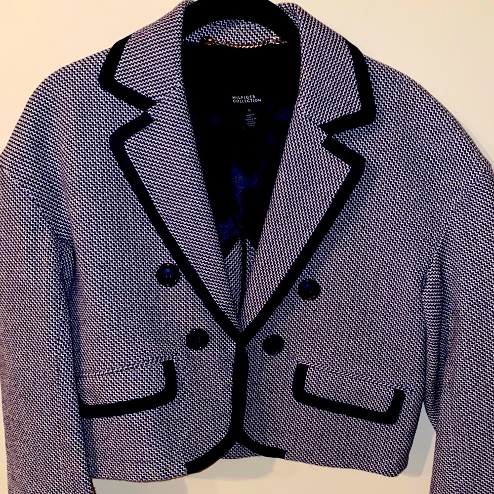 Hilfiger Collection crop blazer